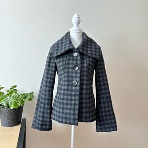 Wool Babydoll Pea Coat